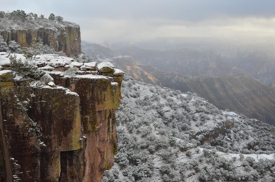 Barrancas del Cobre nevadas